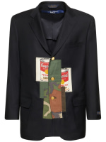 Brooks brothers andy warhol wool jacket - JUNYA WATANABE - Men |  Luisaviaroma