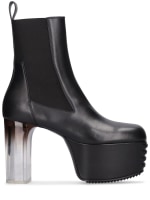 125mm kiss leather boots - Rick Owens - Men | Luisaviaroma