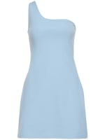 girlfriend collective one shoulder dress Bianca One Shoulder Dress  Girlfriend Collective