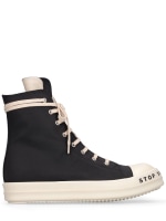 Rick owens drkshdw hot sale high top sneaker