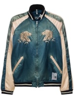 Sukajan classic faded bomber jacket - Mihara Yasuhiro - Men | Luisaviaroma