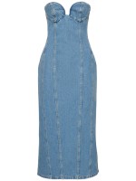 Denim bustier shop dress