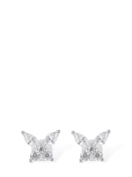 Lumiere butterfly stud crystal earrings Apm Monaco Women