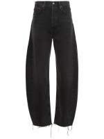 Luna pieced cotton denim jeans Agolde Women Luisaviaroma