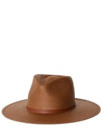 Sherman straw effect hat Janessa Leone Women Luisaviaroma