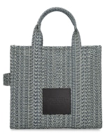 marc jacobs monogram denim tote