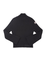 Wool blend turtleneck sweater Moncler Girls Luisaviaroma