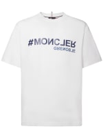 Embossed logo heavy jersey t-shirt - Moncler Grenoble - Men | Luisaviaroma