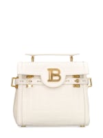 Bbuzz 23 monogram grained leather bag Balmain Women