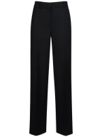 Gerade hose aus wolle mit hohem bund bremy The Row Damen Luisaviaroma