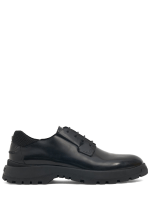 Leather lace up shoes Versace Men Luisaviaroma