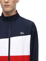 lacoste nylon tracksuit