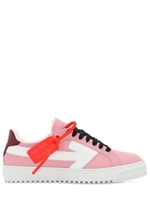 off white arrow leather sneakers