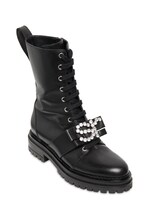 sergio rossi combat boots