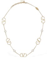 valentino v necklace