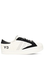 Y 3 Y 3 Yohji Star Leather Sneakers Luisaviaroma