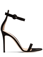 SANDALES PORTOFINO 105 EN DAIM - GIANVITO ROSSI pour FEMME | Printemps.com