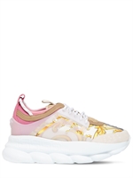 Versace - 60mm chain reaction sneakers - | Luisaviaroma