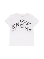 Givenchy - Logo printed cotton jersey t 