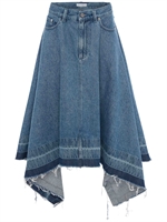 JW Anderson - Asymmetric denim skirt 