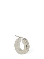 off white hoop earrings