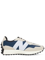 new balance 327 canvas and suede sneakers