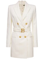 balmain coat dress