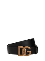 Cintura con catena e pelleDolce & Gabbana in Pelle da Uomo Uomo Accessori da Cinture da 