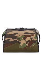 Dolce & Gabbana - Camo canvas crossbody bag - | Luisaviaroma