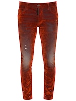 jean dsquared orange