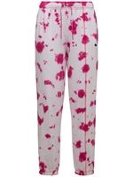 Nike - Pantaloni in misto cotone tie dye - Fucsia/Bianco | Luisaviaroma