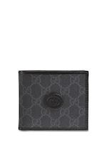 Gucci Gg Supreme Canvas Wallet - Black