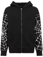 Spider web zip-through hoodie - Jaded London - Men | Luisaviaroma