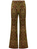 AMIRI Tapestry Print Flared Trousers