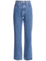 Jeans Vita Alta In Di Cotone Luisaviaroma Donna Abbigliamento Pantaloni e jeans Jeans Jeans a vita alta 