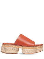 Gabriela Hearst - Sandali myra in pelle 55mm - Arancione | Luisaviaroma