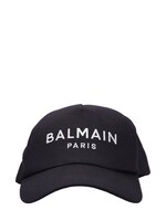 Balmain Cotton Hats Black for Men Mens Hats Balmain Hats 