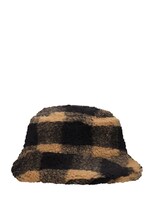 Luisa Bucket Black Check