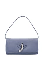 Little Liffner - Mini maccheroni embossed leather bag - Violet Blue | Luisaviaroma