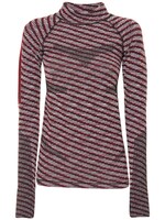 Luisaviaroma Donna Abbigliamento Top e t-shirt T-shirt Polo Polo Cropped In Maglia Di Cotone A Costine 