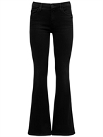 weekender flared cotton blend jeans 