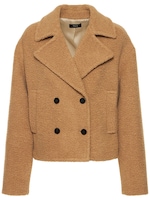 theory cropped peacoat