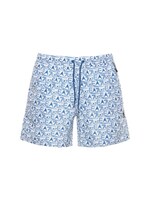 Seise Monogram Print Swim Trunks