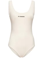 Printed logo one piece swimsuit - Jil Sander - Women | Luisaviaroma