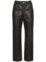 Shorts “maud” In Pelle Luisaviaroma Donna Abbigliamento Pantaloni e jeans Pantaloni Pantaloni di pelle 