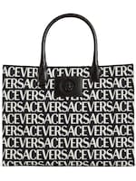 Versace All-Over Logo-Print Tote Bag