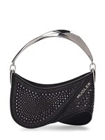 Mini spiral curve crystal top handle bag - Mugler - Women | Luisaviaroma