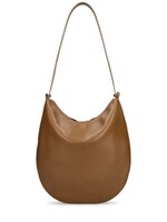 Aesther Ekme Soft Hobo Smooth Leather Bag In Crema