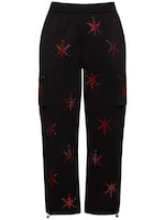 Rhinestone dagger baggy pants - Unknown - Men | Luisaviaroma