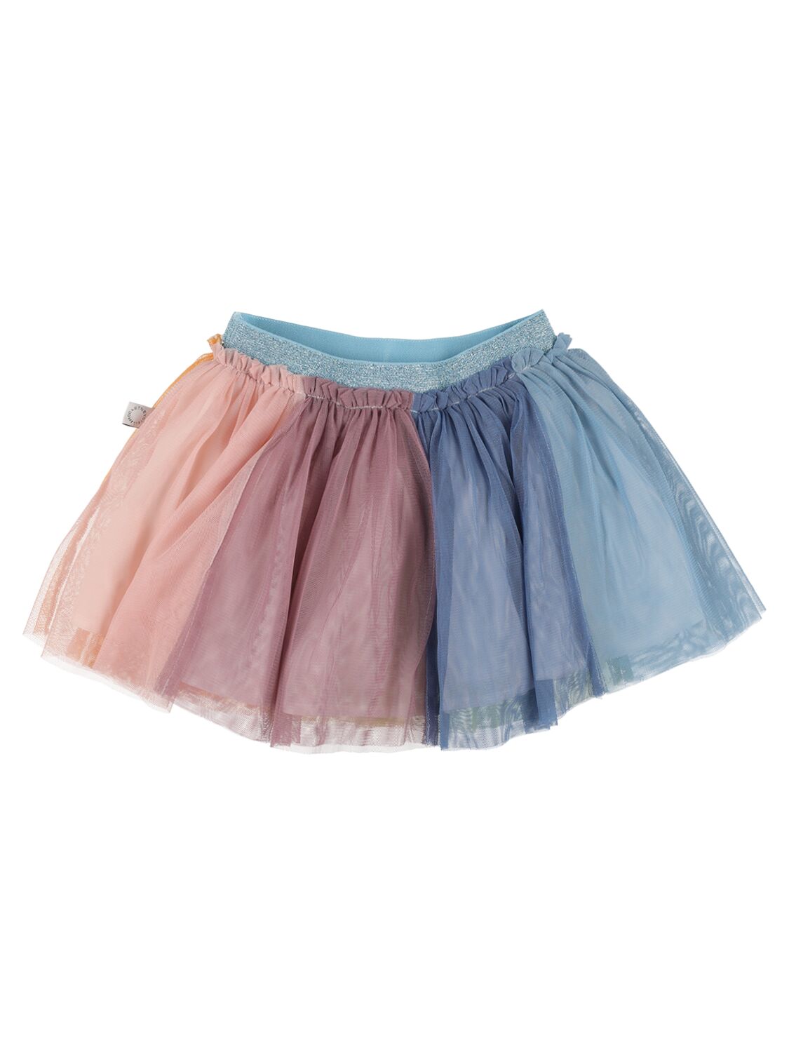 STELLA MCCARTNEY KIDS Color Block Recycled Tulle Skirt